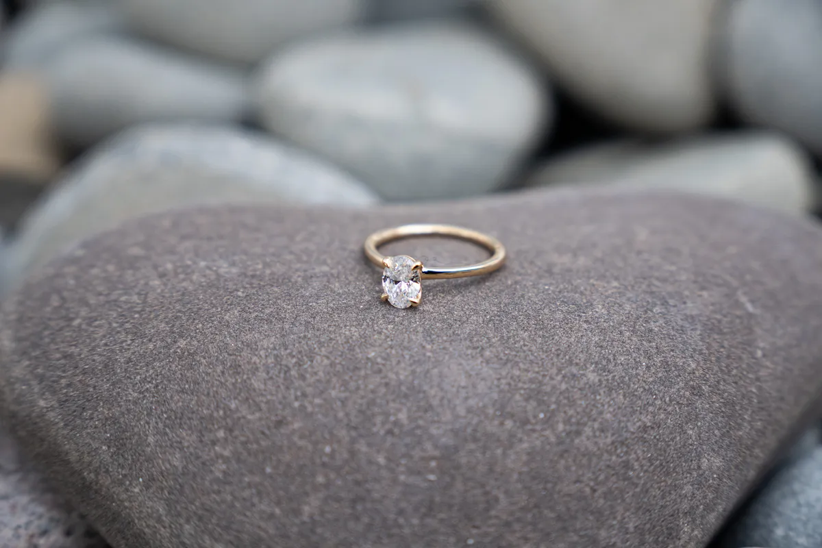 Engagement portraits after proposal at Confederation Beach Hamilton