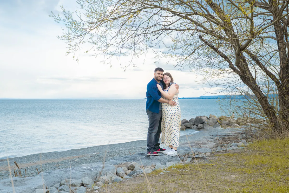Proposal photography near Elora Gorge Ontario