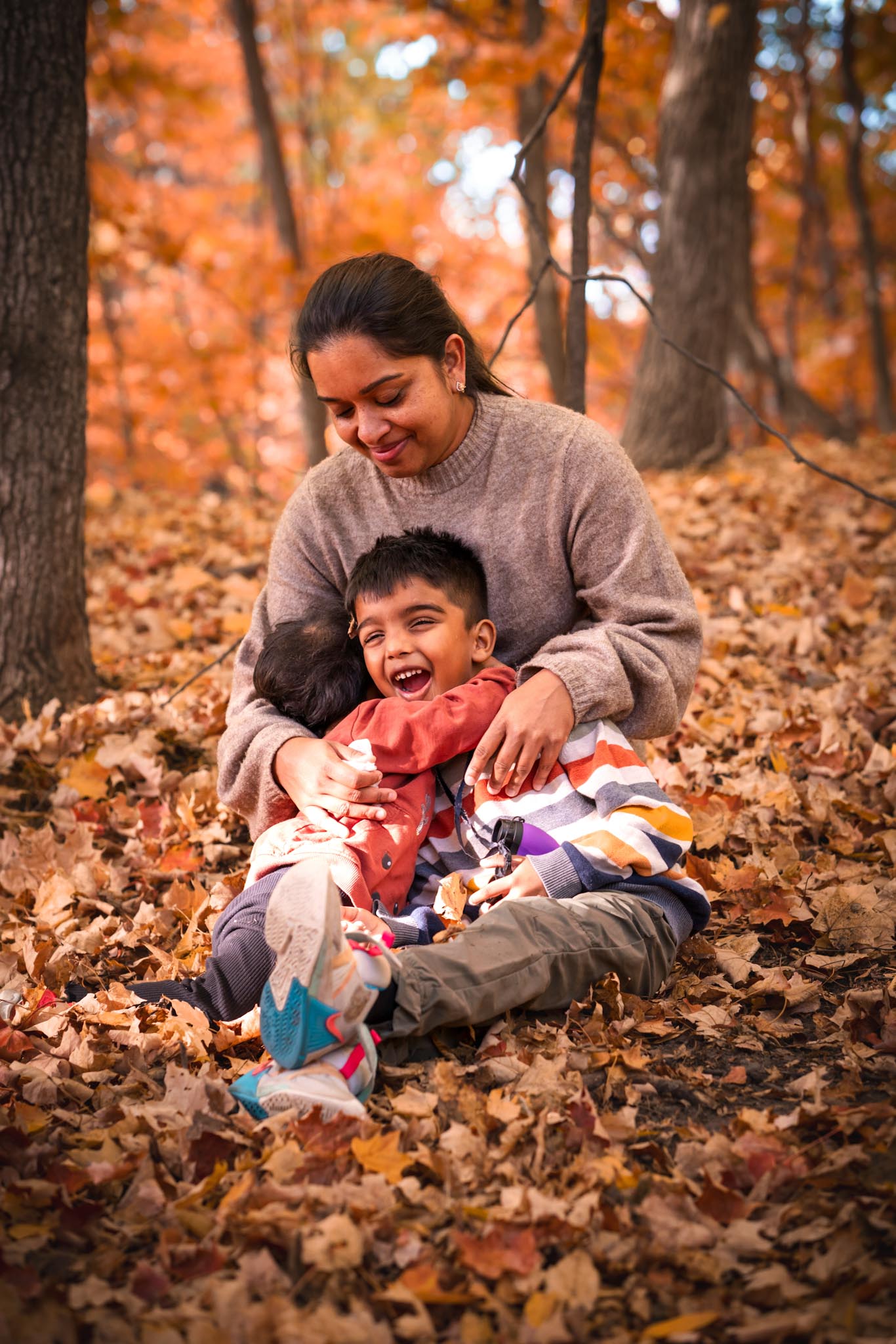 Fall mini session outdoor portrait in Kitchener Waterloo by Greasypixel Photography