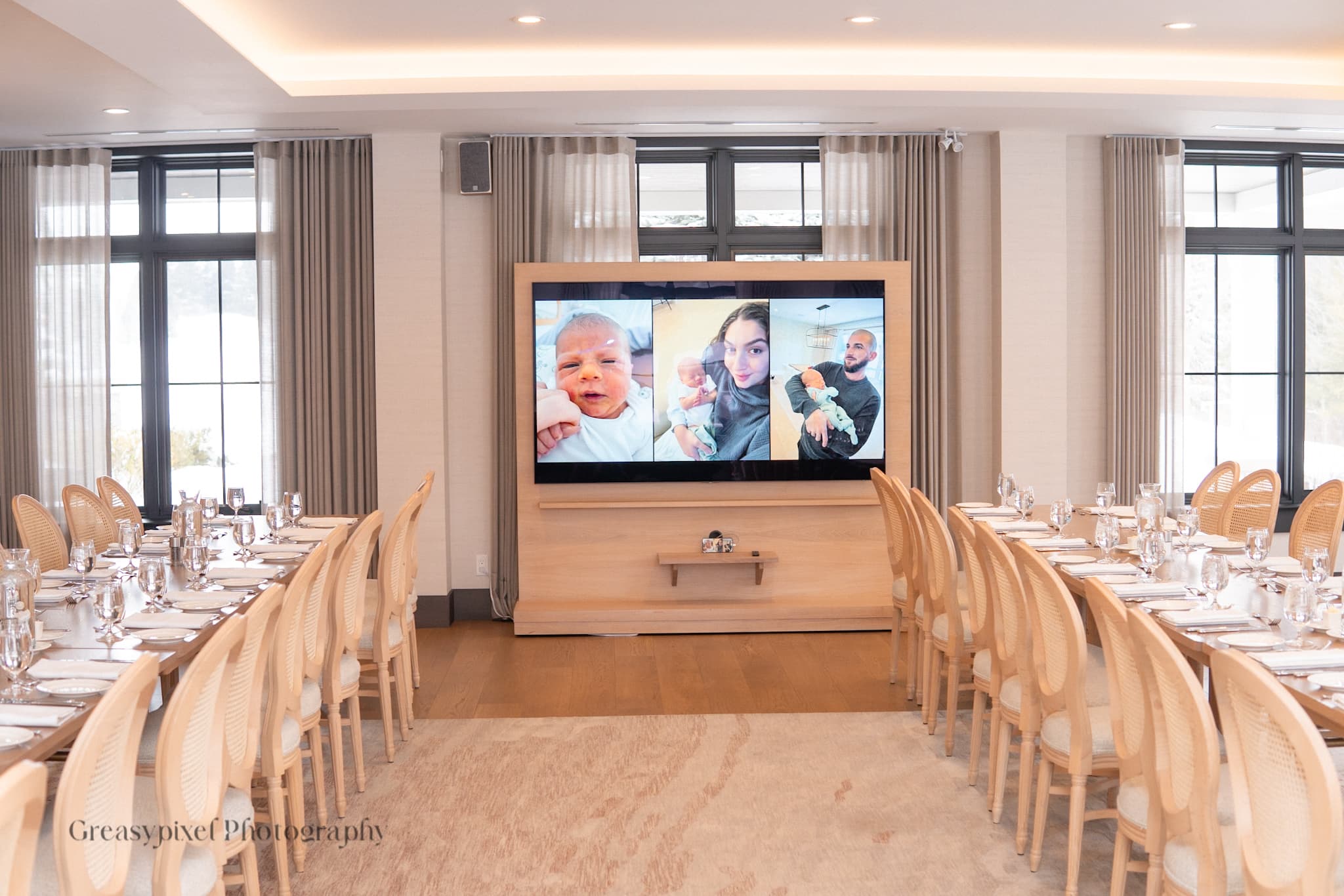 Birthday event photography Cambridge - family socializing