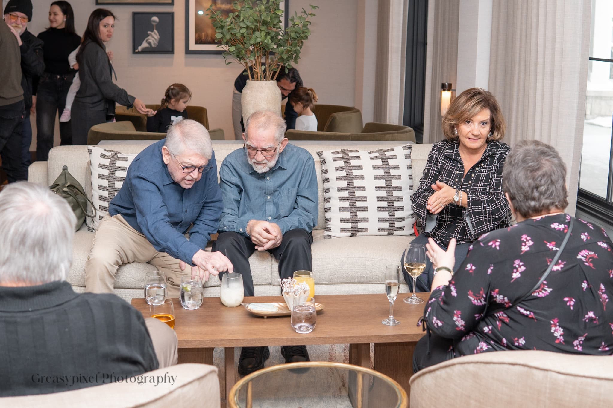 Event photographer Waterloo - guests at birthday party