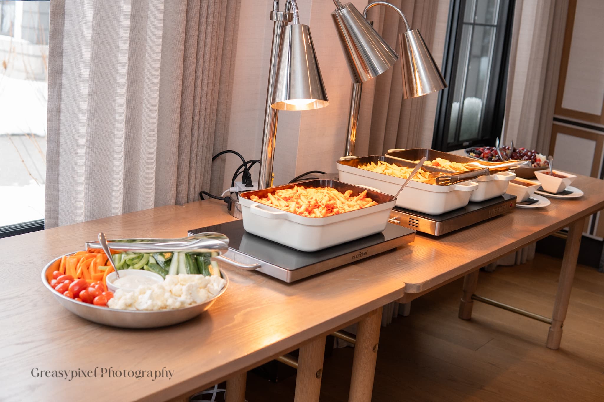 Event photography Kitchener - party food presentation